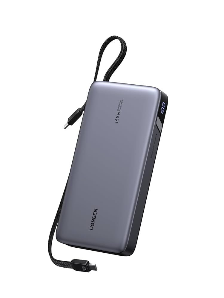 【新品40%オフ！】UGREEN モバイルバッテリー 165W 25000mAh Amazon | UGREEN モバイルバッテリー PD3.1対応 【165W