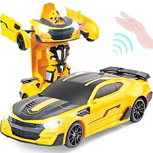 Amazing Deal Woote RC Autobots Car Optimus Prime 1:12 Remote Control Deformation Vehicle 360° Rotat...
