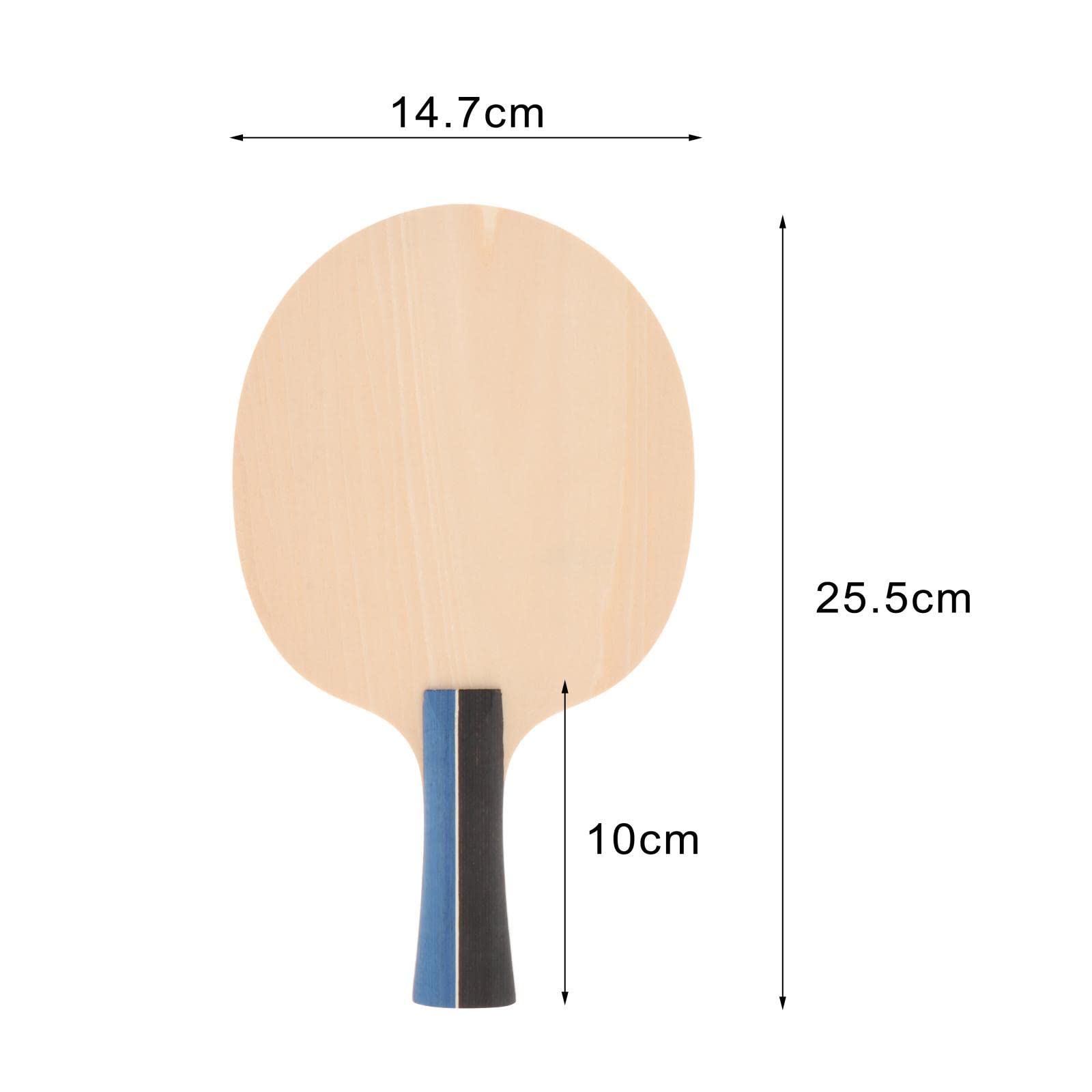 Deevoka Table Tennis Blade Table Tennis Bat Portable Penhold Paddle Grip Table Tennis Racket