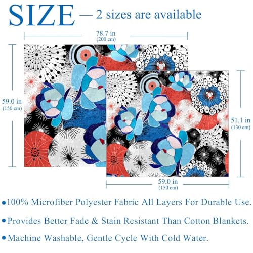 Couverture douce et confortable microfibre légère contre le froid - 4