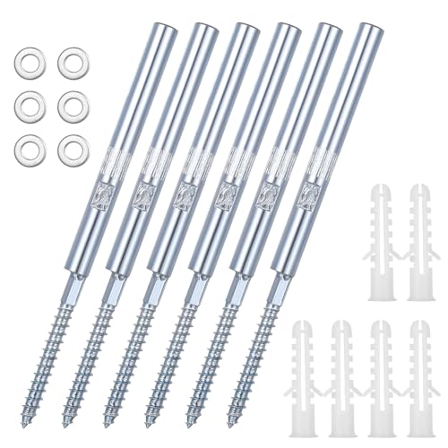 6 Pcs Soporte Estanteria Pared, Soporte Baldas Pared Ocultos, Escuadras Estanterias Flotantes Invisibles, Soportes para Estantes Invisibles, Soporte de Estantería