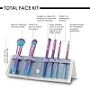 MODA Royal & Langnickel Make-up-Pinsel-Set für das gesamte Gesicht, 7-teilig, inkl. Puder, Grundierung, Winkel-Shader… – Bild 4