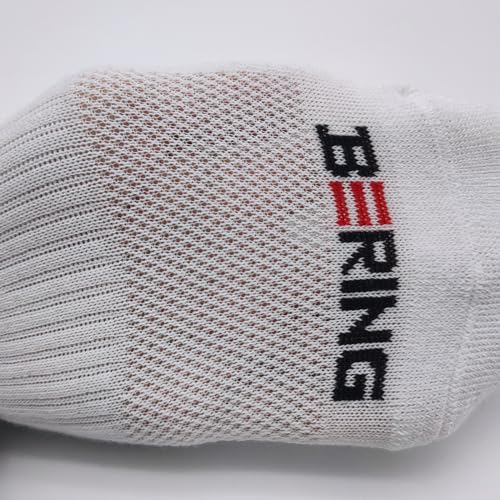 BERING Men's Athletic Ankle Socks Cushioned Quarter (6 Pairs)3