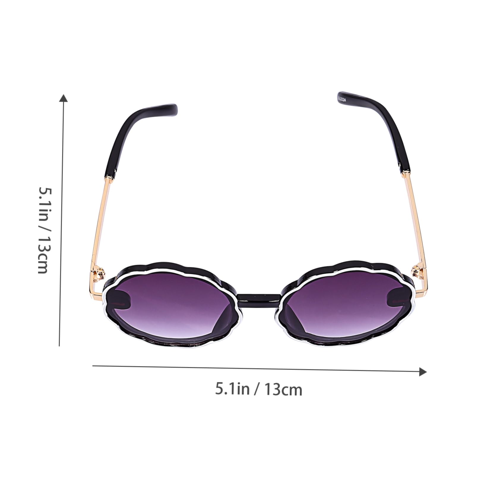 BESPORTBLE Flower Frame Kids Sunglasses Light Glasses for Kids Uv Protection Fashionable Lightweight for Travel