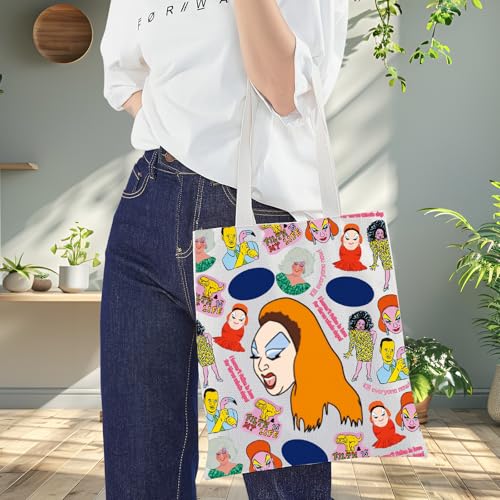 BWWKTOP Bolso Tote Drag Race para Mujeres miniatura 5