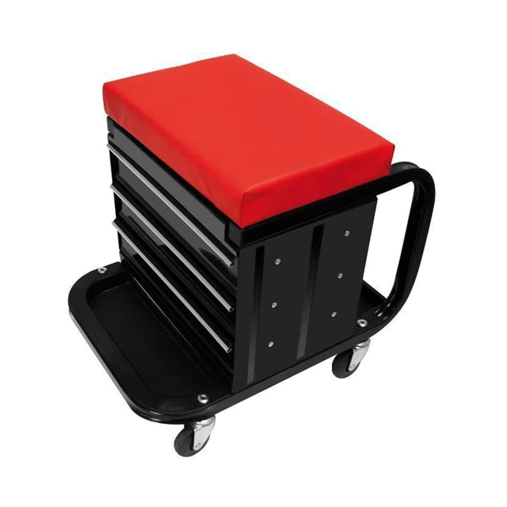 ProPlus CG Car Professional 580526 - Sedia da Officina con cassetti