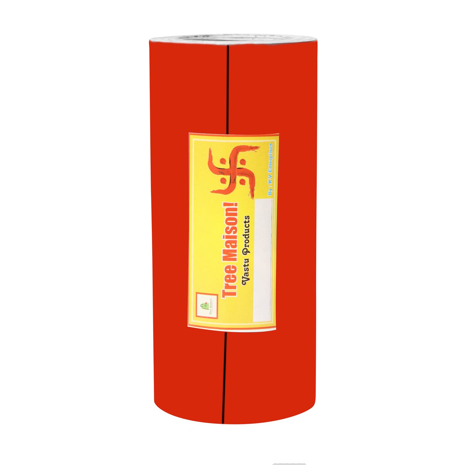 Vastu Red Color Tape |Size - 4 Inch | Length- 8 Feet (Approx) |Vastu Remedy for Toilet | Main Door Entrance | Tape Remedy | Pack of 1