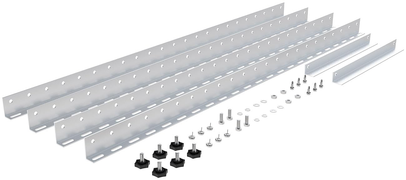 revolt Supporto regolabile in alluminio per pannello solare 48" / 118 cm, fino a 150 kg