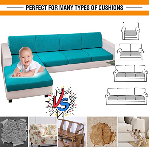 Housse de canapé extensible revêtement élasthanne protection meubles - 8