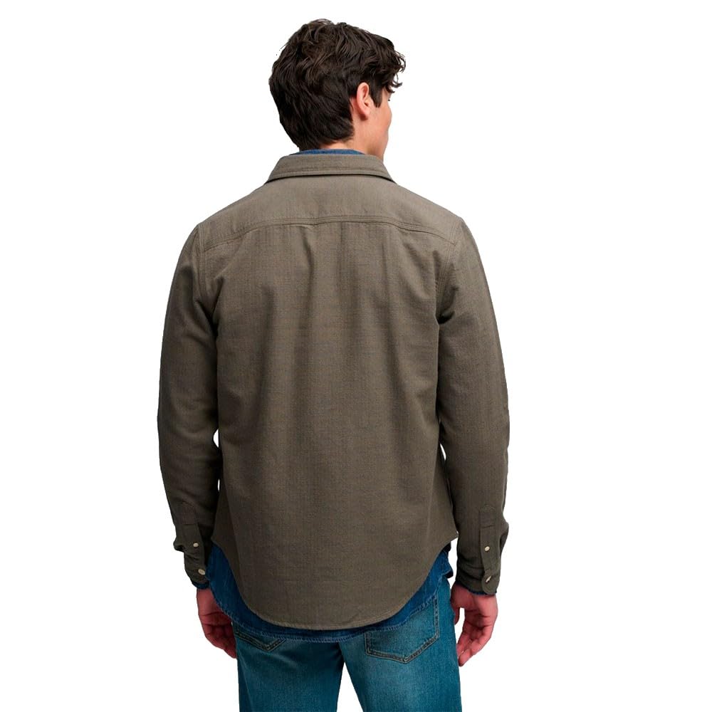 Superdry Camicia A Maniche Lunghe Herringbone Workwear XL