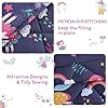 JSD Fairy Kids Comforter Set Twin Size, 2 Piece Girls Floral Printed Microfiber Bedding Set, Machine Washable #2