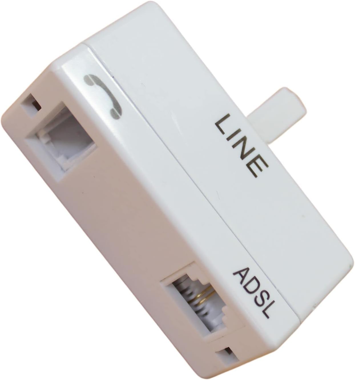ADSL Microfilter Splitter BT Phone/Broadband Splitter - (Without Lead ...