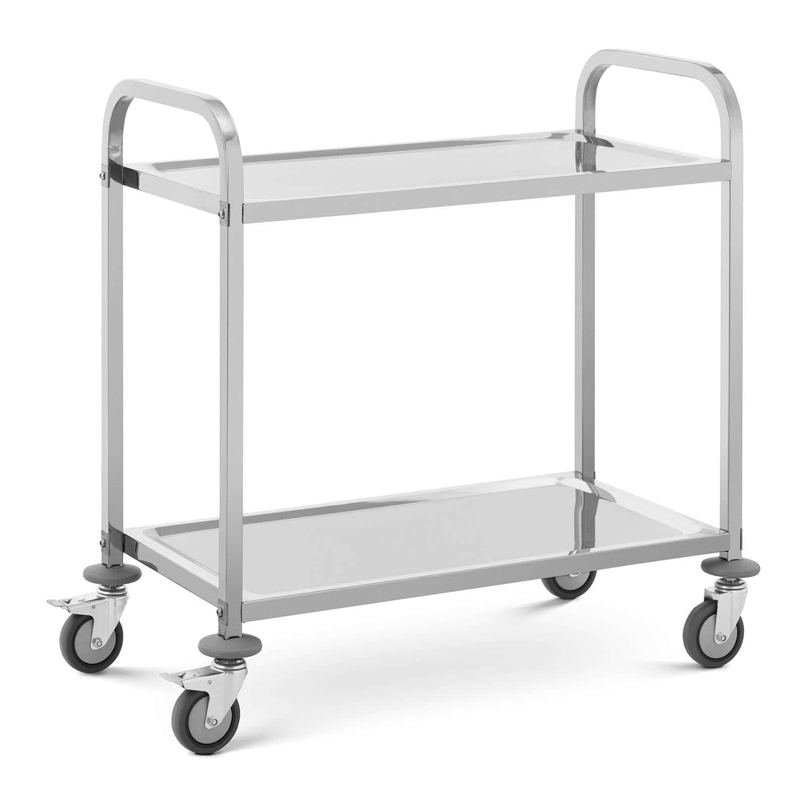 Royal Catering RCSW-106 - Carrito de cocina (95 x 50 cm, 72 kg, acero inoxidable)