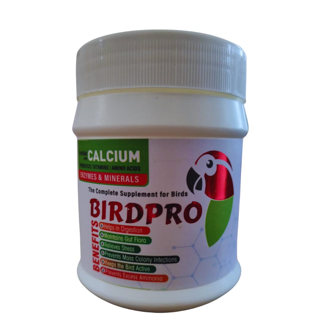 See full amazon price history chart for Bio Pro BIRDPRO- Probiotics,Multivitamin,Minerals & Calcium for Ornamental Birds 100grams Bio Pro BIRDPRO- Probiotics,Multivitamin,Minerals & Calcium for Ornamental Birds 100grams (B09T2KMJW6) Amazon Price History, Amazon Price Tracker