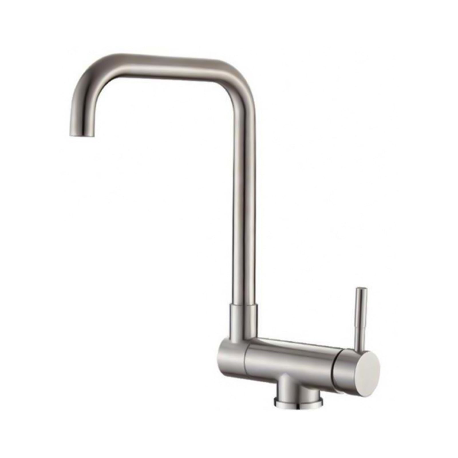Fanjubei Brushed Kitchen 304 Stainless Steel Foldable Hot And Cold Water Faucet,