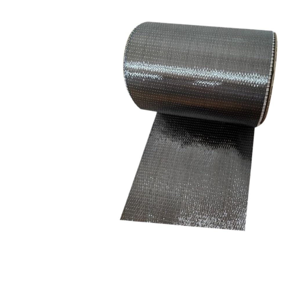 Kohlefaserrolle 300g Kohlefaser 12k UD Unidirektionaler Stoff for Wasserhahn Hochfestes Reparaturmaterial for Gebäudereparaturen 1 Stück(30cm x 1m)