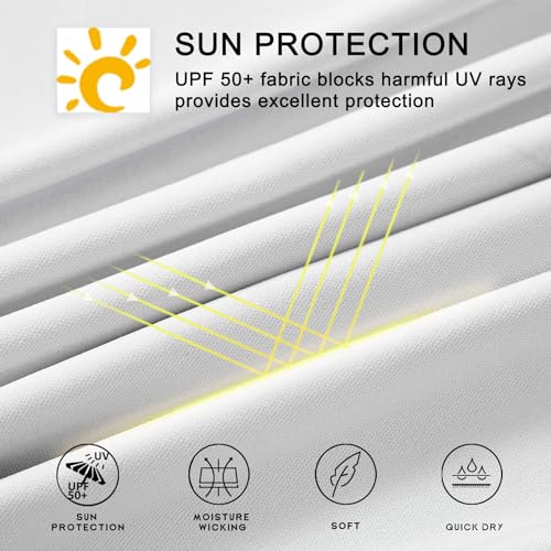 Willit Women's UPF 50+ Sun Protection Hoodie SPF Shirt Long Sleeve Hiking Fishing Outdoor Shirt Lightweight Hoodie3