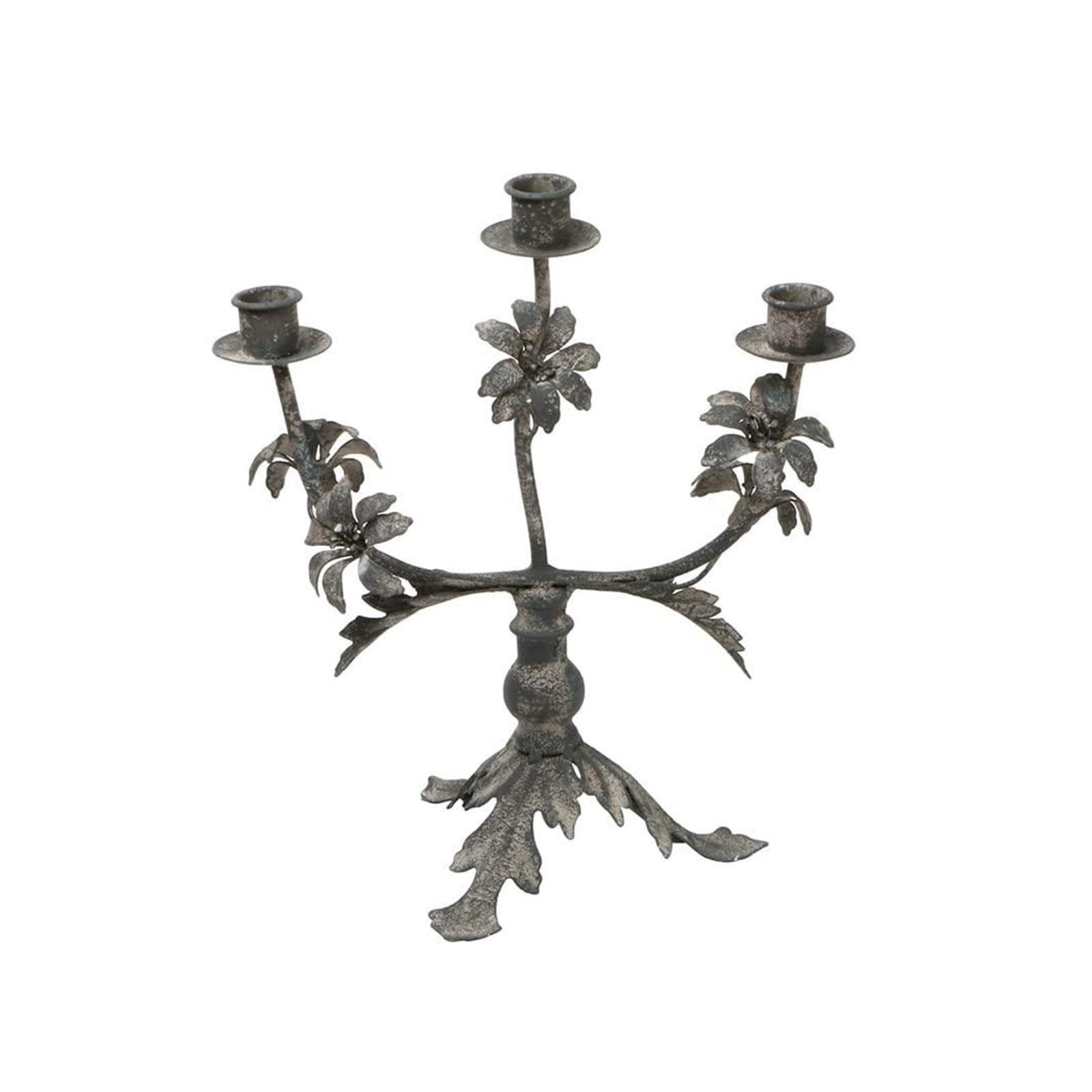 Portacandele Shabby Chic 3Arms Candle Holders for Flolwers Candlestick Decorazioni per la mensola del Camino