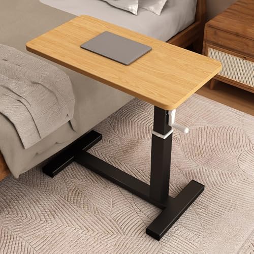 GSKDZG p\RfXN ߉\ TChe[u LX^[t xbhe[u ړ ItBXfXN p ~e[u(Wood Color+Black Frame,80x40cm)