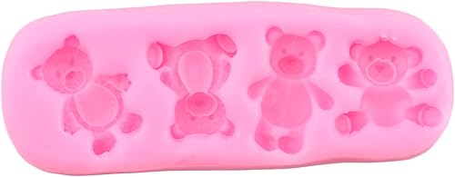 Miniatura 8 de Oso Fondant moldes de silicona para osos de peluche decoración de tartas decoración de cupcakes caramelo pasta de goma de chocolate pasta de