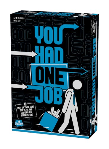Juego de Mesa Goliath You Had One Job - Juego Rápido para Fiestas - Mantén el Ritmo o Enfrenta una Evaluación de Desempeño - Para Mayores de 12 Años, 4 a 10 Jugadores miniatura 5