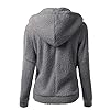 Hoodies for women zip up comfy warm plus size sherpa jackets with pockets lightweight fleece lined fall winter coats