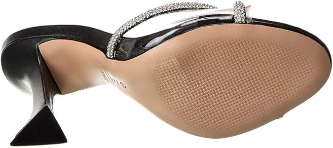 Amazon.com | SCHUTZ Aileen Transparent/Cristal/Black 6 M