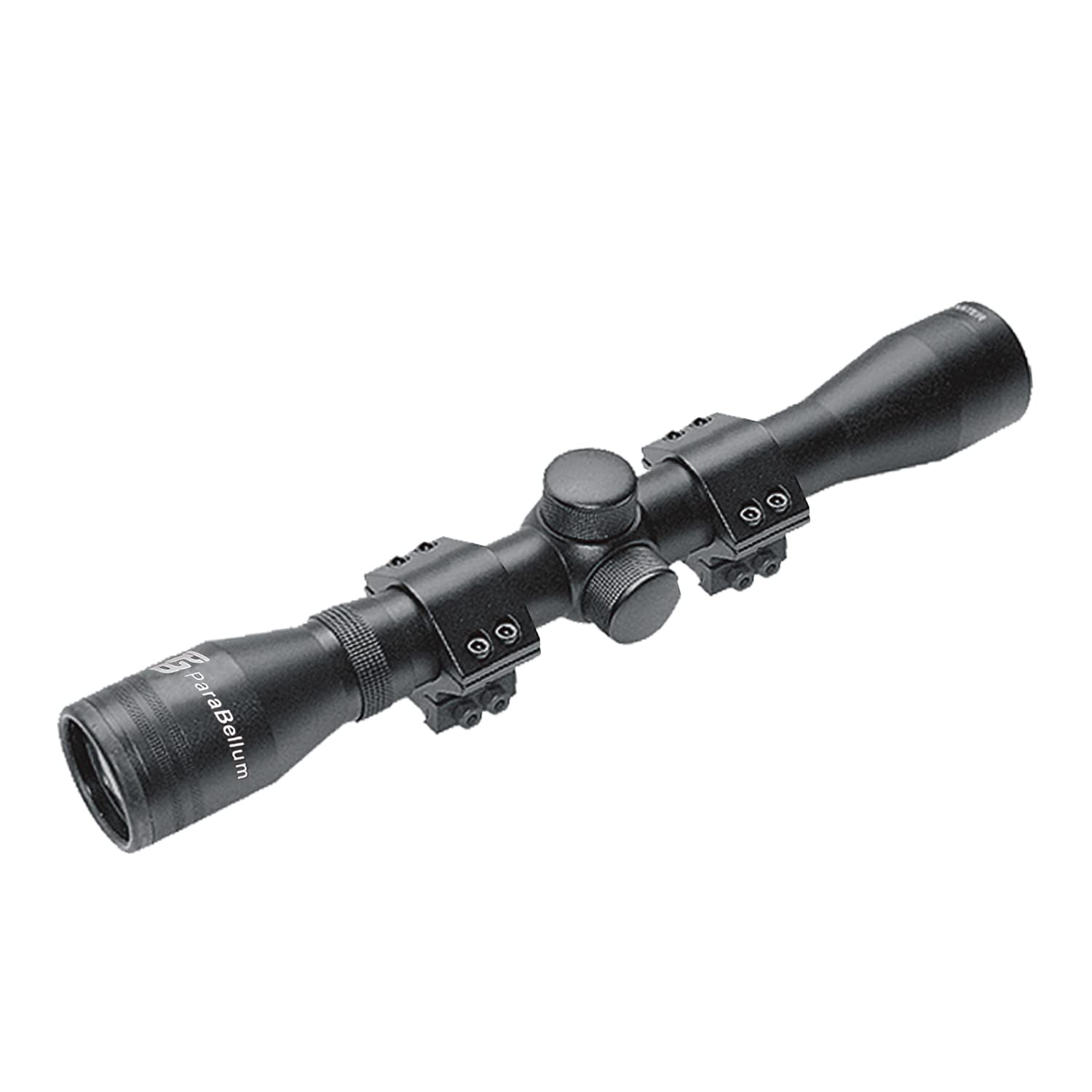 Mira telescópica 4x32 para carabina de aire, monturas 11mm