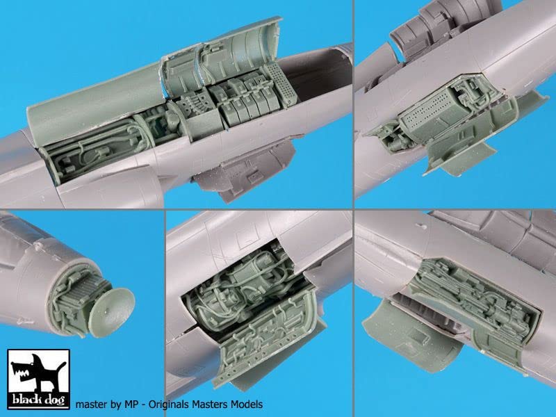 Blackdog A72107 1/72 F-104 Starfighter Big Set (para Hasegawa)