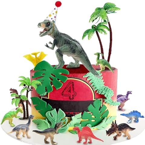 Dinosaur Birthday Cake Toppers - Y_Bong Cover
