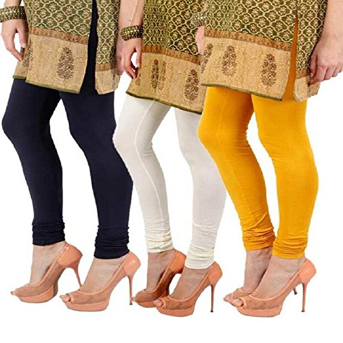 Buy Just Clikk Women's Cotton Leggings Pack of 3 (JCL019_XXL) at Amazon.in