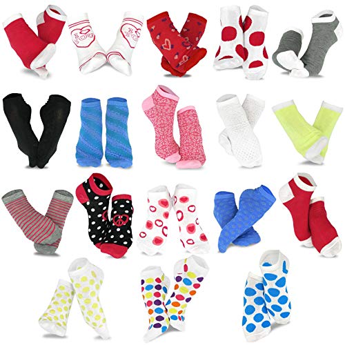 Image of Fun Novelty Low Cut Ankle Cute Socks School Dress Cheap Socks for Women Men Junior Teen 12pair 18pair