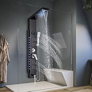 Hevenaov Duschpaneel 8003 LED Duschsystem