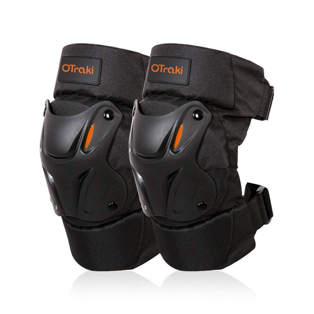Amazon.co.jp: OTraki バイク用膝プロテクター 2個入 ひざすね