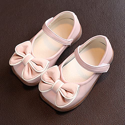 Toddler Flower Girl Dress Shoes Bows Mary Jane Ballet Flat𝐬 Wedding Part𝐲 Little Girls Low Mary Jane𝐬 Shoes for Girl4