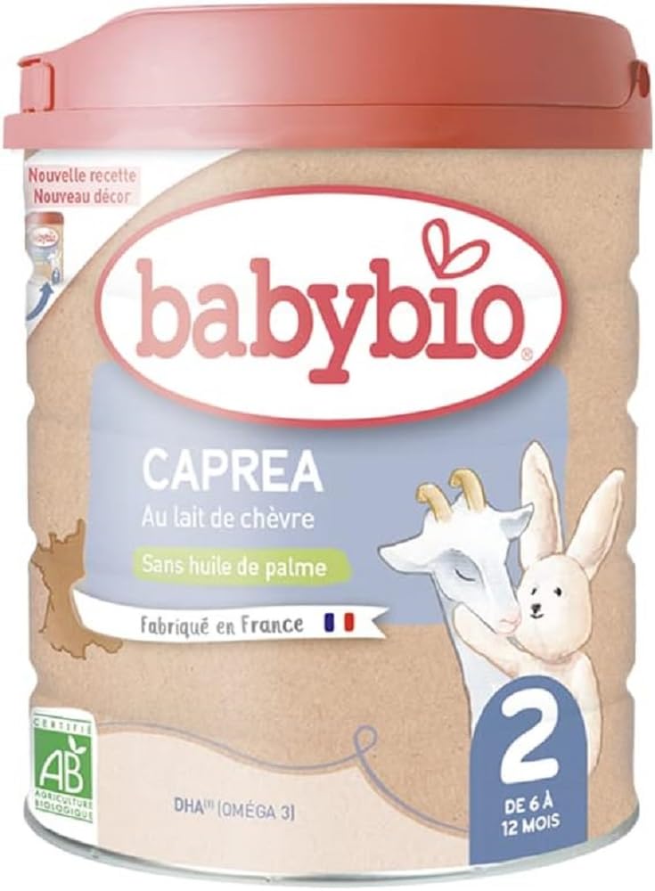 Babybio Caprea 2 with Goat Milk from 6 to 12 Months Organic 800g
