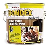bondex dauerschutz-lasur teak 729 2 5 l Bondex Trendwood Holzlasur Express 2in1 schützen sie ihr Holz sicher vor jedem Wetter.