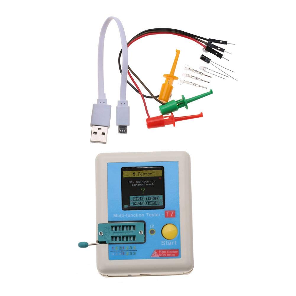 Transistor-Tester LCR-T7 TFT Transistor-Tester Farbige Grafikanzeige Multifunktions