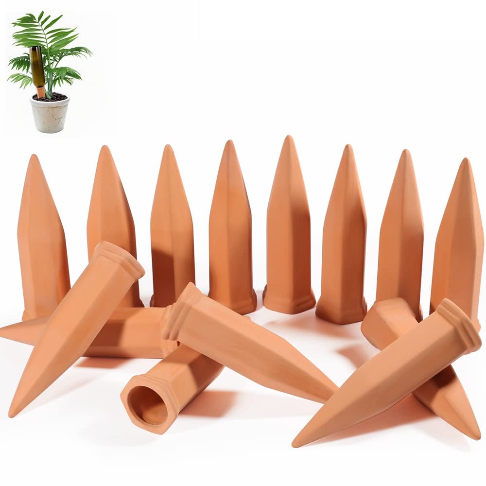 20-Pack Plant Watering Devices, Automatic Watering System for Potted Plants, Self Watering Spikes, Plant Water Seepage Device, Water Your Indoor and Outdoor Plants While on Vacation
