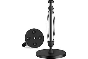 VEHHE Black Countertop Paper Towel Holder