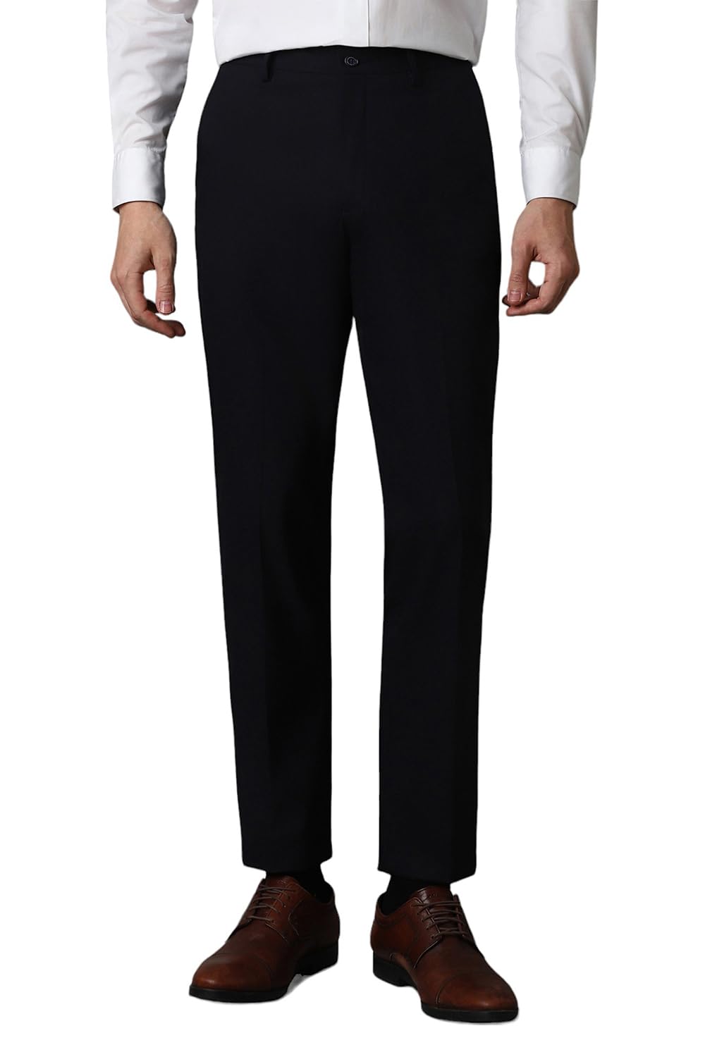 Louis Philippe Men’s Slim Fit Mid Rise Pants – Stylish, Comfortable & Durable Trousers for Men Louis Philippe Men’s Slim Fit Mid Rise Pants – Stylish, Comfortable & Durable Trousers for Men