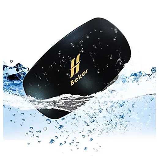 Happy Island Beker Swimming MP3 with IPX8 Waterproof Features in Bone Conduction, Wireless Headphones, 8GB Memory, Underwater Music Player for Watersports.