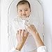 Happiest Baby SNOO Sleep Sack - 100% Organic Cotton Baby Swaddle Blanket - Doctor Designed Promotes Healthy Hip Development (Graphite Planets, Small)