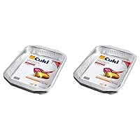 Cuki Vaschette Alluminio - Ultra Forza - Con Manici - 8 Porzioni