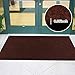 ZGR HOME&GARDEN Custom Size Runner Rug 2 ft x 6 ft, 2-82ft Carpet Runners Hallway Entryway Kitchen Garage Laundry Room Area Rugs with Non-Slip Rubber Backing, Chocolate Brown