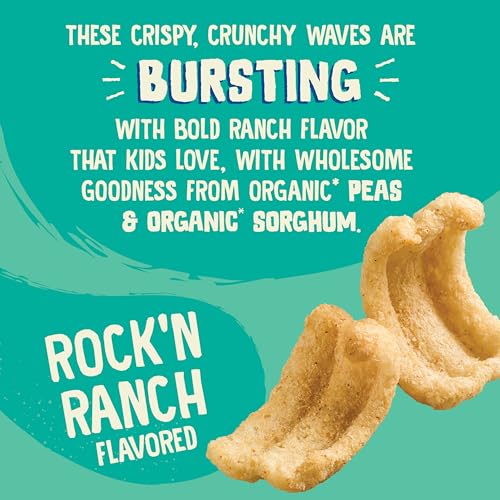 Earth's Best Veggie Waves Ranch Multipack, 2.25 Oz (Pack of 5) - image 2