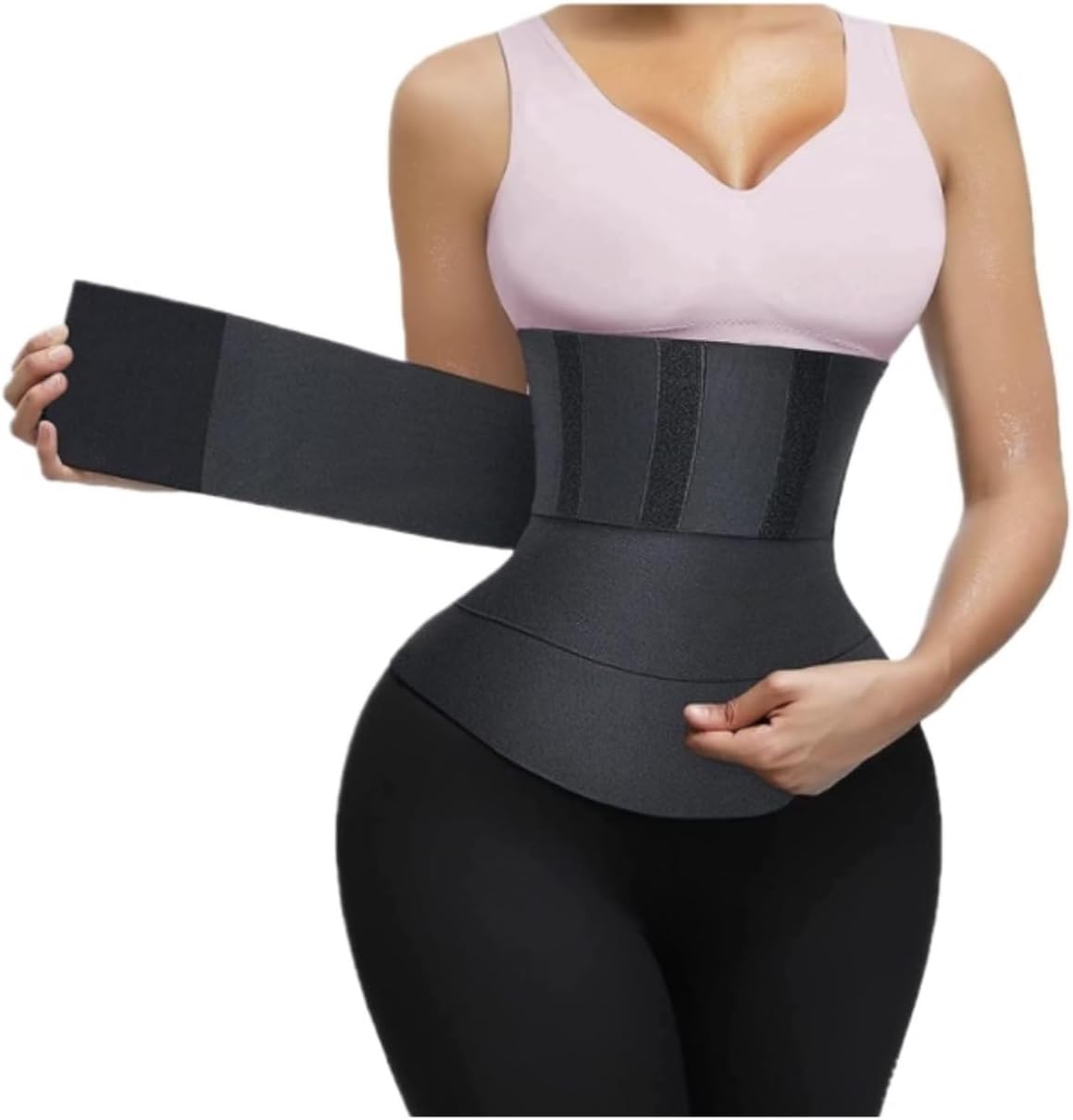 QUQUQ Tummy Wraps Belly Waist Cincher Belt Shapewear Body Shaper Sports Girdles Trimmer Postpartum Body Shaper Waist