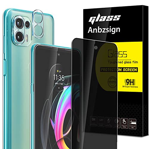 Protection écran confidentialité Motorola Edge 20 Lite et verre trempé objectif caméra 9H