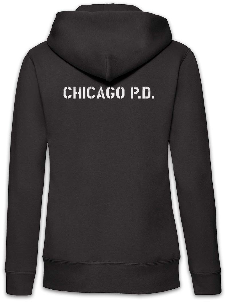 Urban Backwoods Ring Text Felpa da Donna con Cappuccio Zip Hoodie Zipper