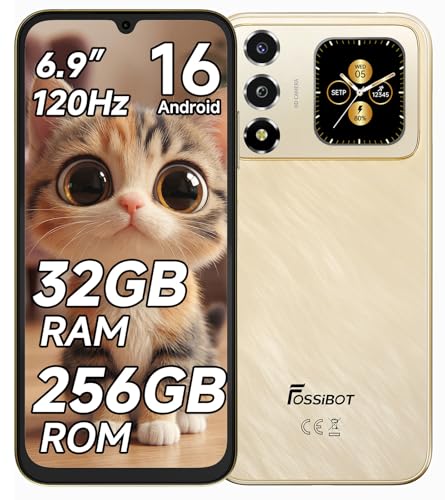 Amazon | FOSSiBOT S7 SIMフリー スマホ 本体 32GB RAM+256GB ROM 最大